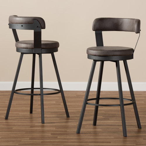Williston Flint Swivel Bar & Counter Stool & Reviews Wayfair